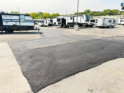 Asphalt patch repair
